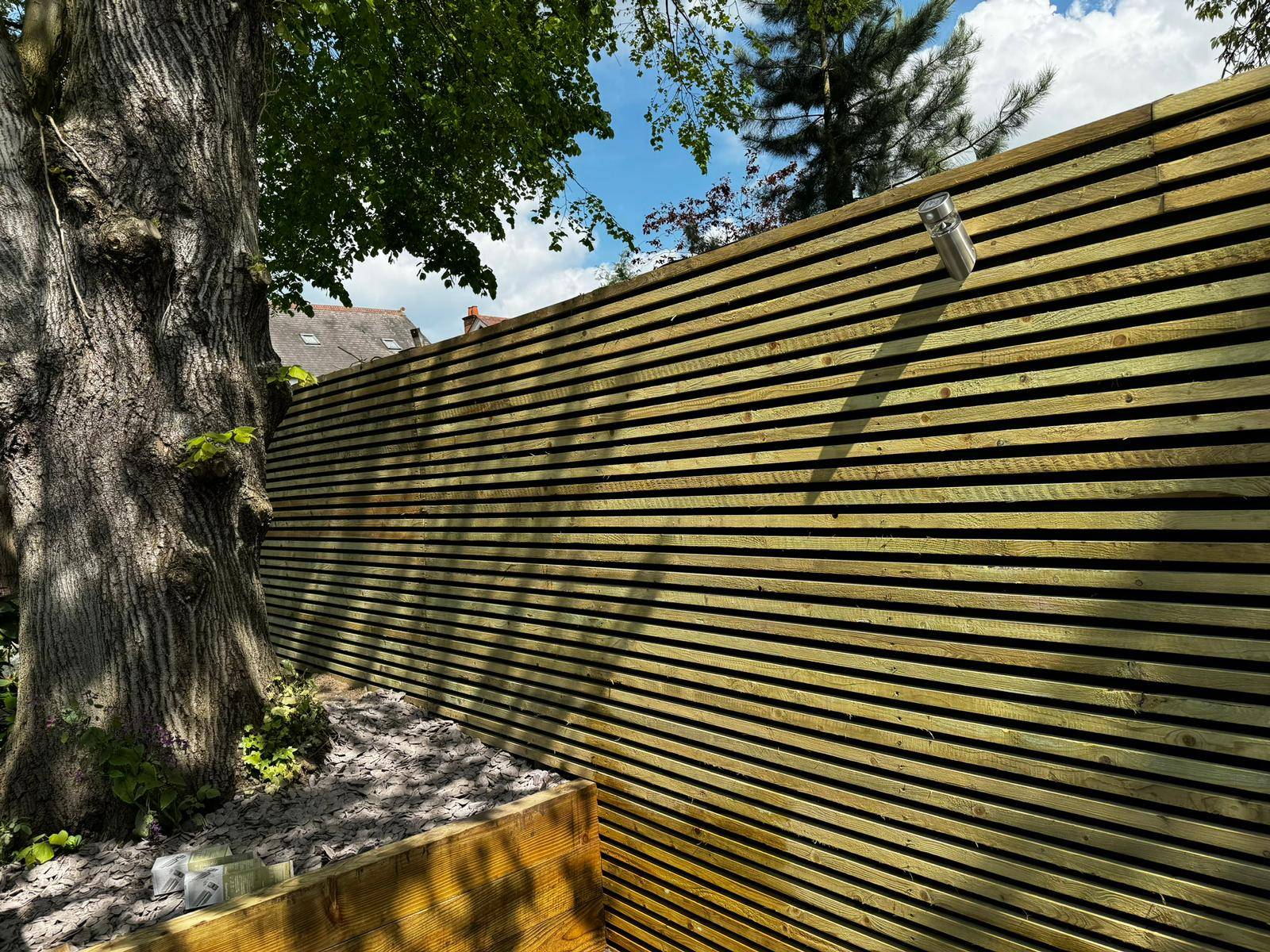 Image showcasing previous fencing work
